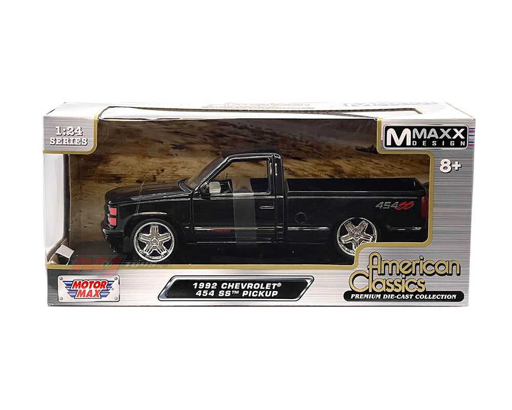 MOTORMAX MMAXX 1992 CHEVROLET 454 SS Custom PICK UP TRUCK 1/24